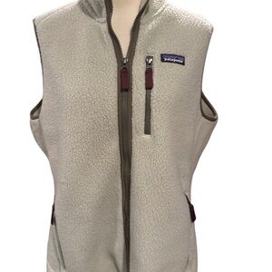 Patagonia Cream Fleece Jacket